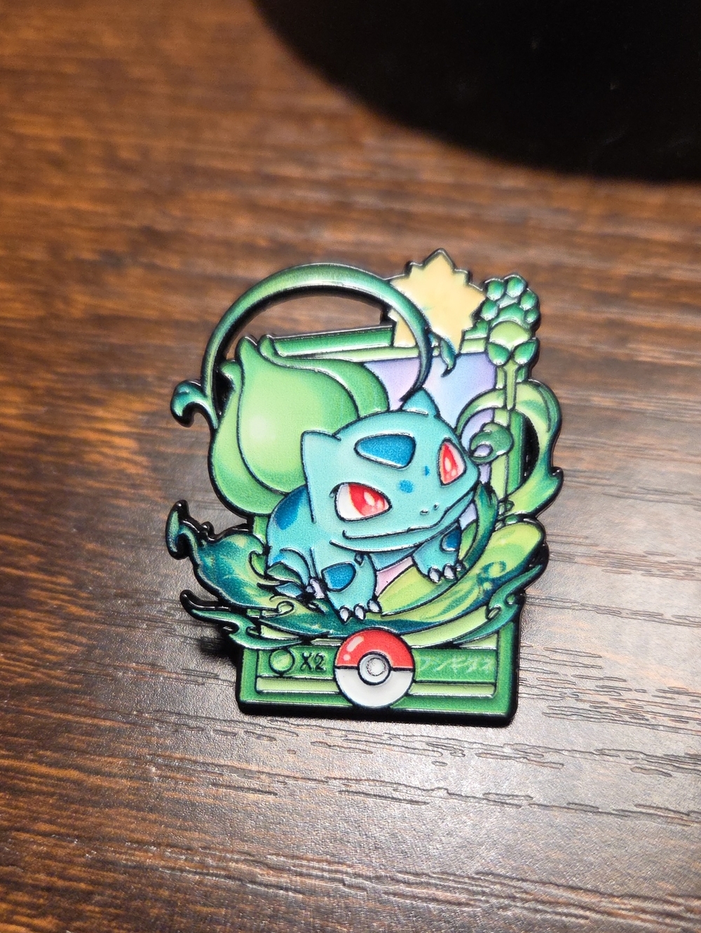 Bulbasaur Enamel Pin - Green Collectible